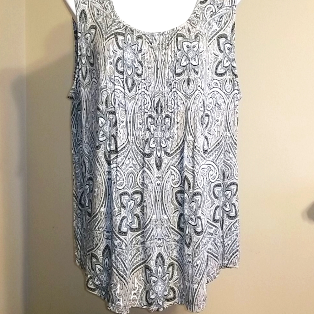 Croft & Barrow Sleeveless Top 2x